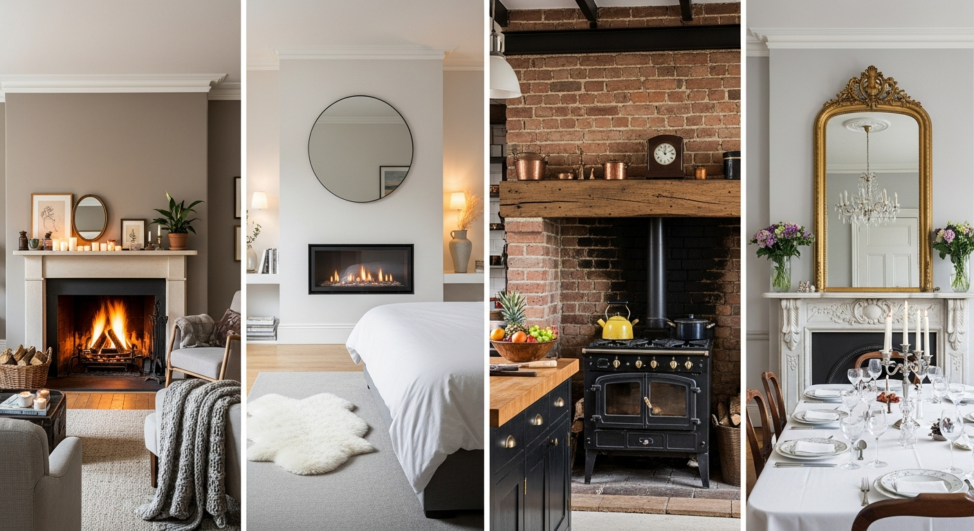 Idei Design Șemineu pentru Fiecare Cameră