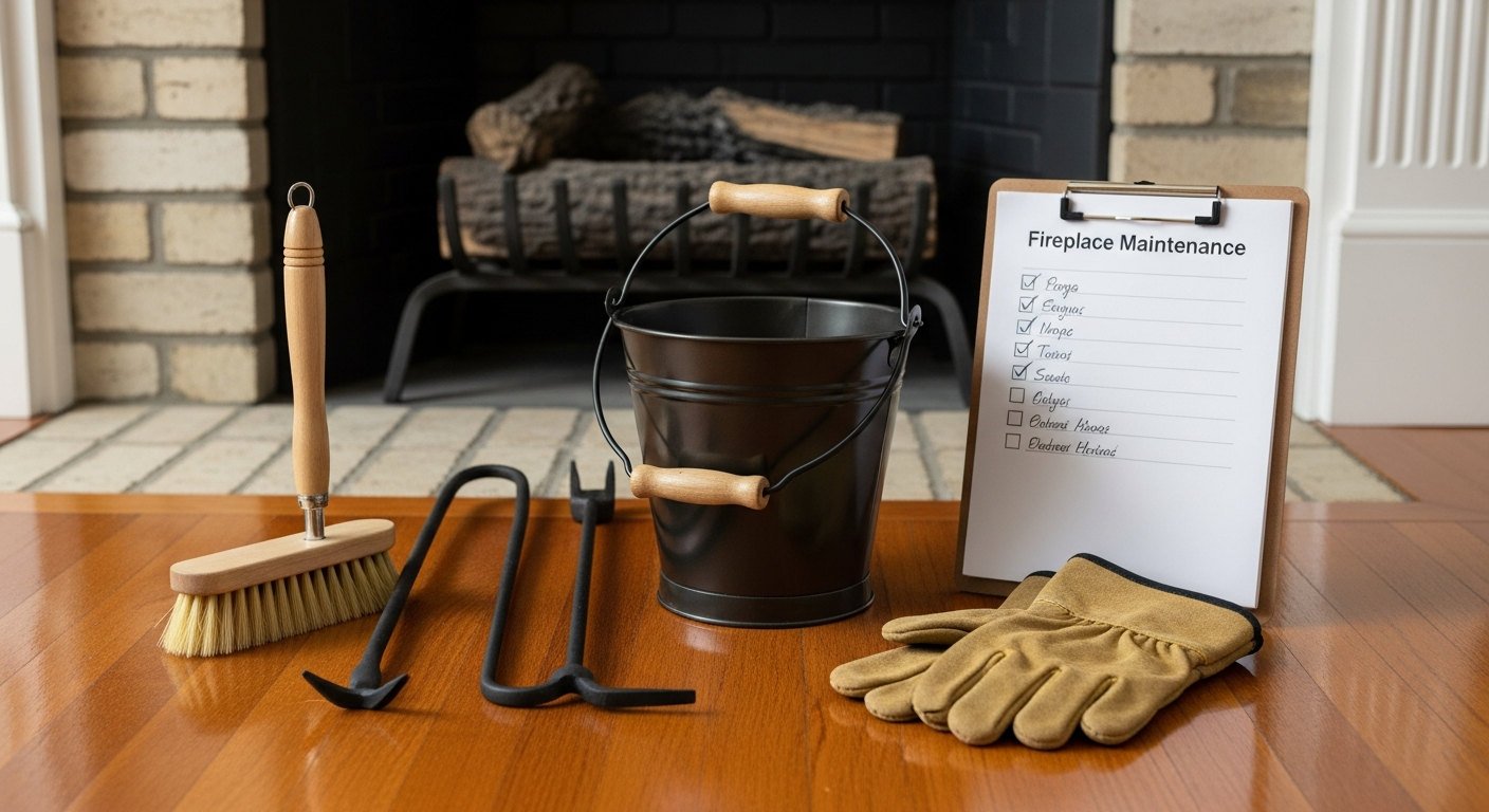 Întreținere Șemineu: Listă de Verificare Sezonieră