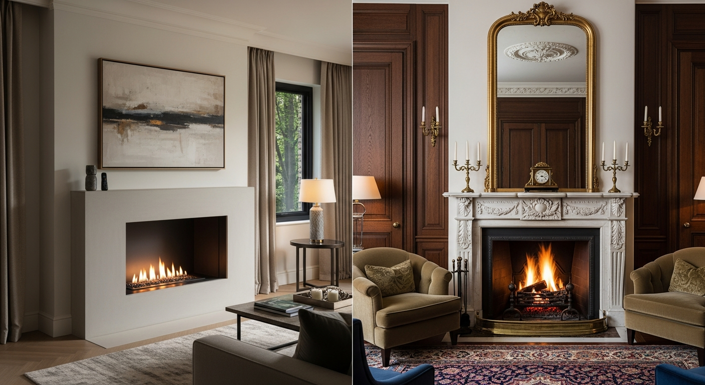 Șeminee Modern vs Clasice: Ghid Stil