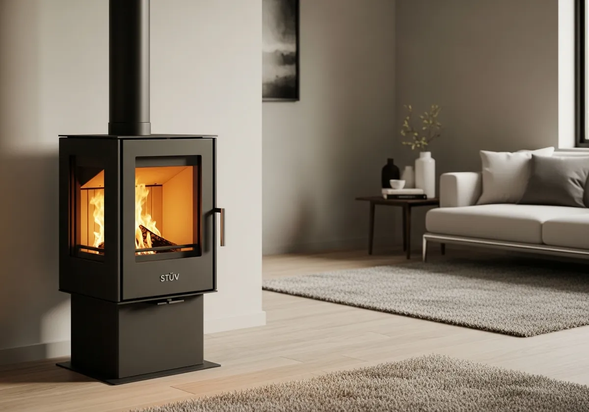 Stûv 16 Cube de la stuv Lemne